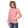 Women Solid Standard Pink Full Sleeve Jacket