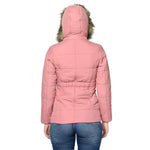 Women Solid Standard Pink Full Sleeve Jacket