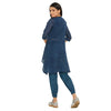 Women Printed Standard Navy Blue Jumpsuits & Sets