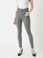 Cotton Down To The Earth Denim Pant Grey