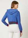 Sweatshirt Blue Colour Hooded