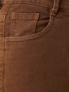 Cotton Back to you Denim Pant Brown