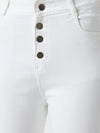 Cotton Self Love Club White Jeans White