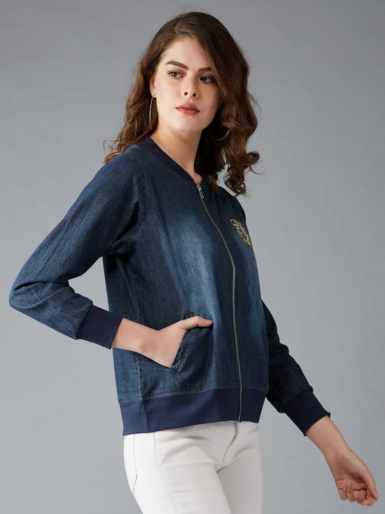 Women Solid Standard Jacket