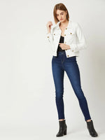 Women Solid Standard Jacket