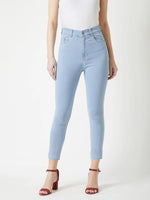 Cotton Small Wins Denim Jeans Light Blue