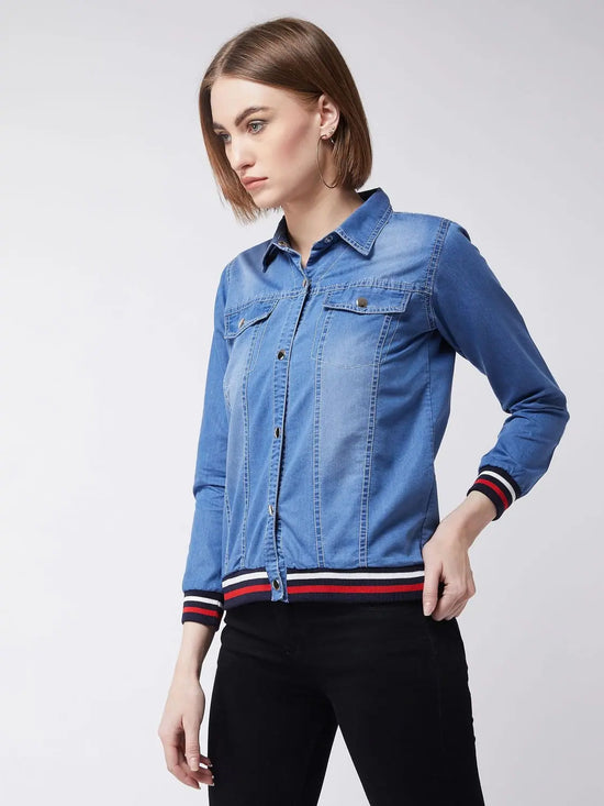 Women Solid Standard Jacket