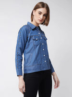 Women Solid Standard Jacket