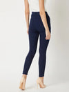 Cotton Heart of Darkness Skinny Jeans Navy Blue