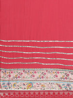 Juniper Fuschia Shantoon Bandhani Dupatta