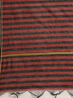 Juniper Maroon Chanderi Woven Dupatta