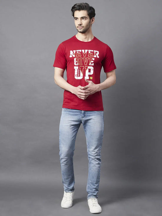 Rigo Printd Slim Mens T-Shirt