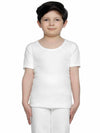 Bodycare Unisex Tops Round Neck Half Sleeves Pack Of 1-White