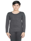 Bodycare Unisex Tops Round Neck Full Sleeves Pack Of 1-Charcoal Melange