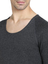 Bodycare Mens Tops Round Neck Full Sleeves Pack Of 1-Charcoal Melange