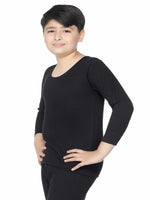 Bodycare Unisex Tops Round Neck Full Sleeves Pack Of 1-Black