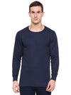 Bodycare Mens Thermal Tops Round Neck Full Sleeves Pack Of 1-Navy Melange