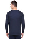 Bodycare Mens Thermal Tops Round Neck Full Sleeves Pack Of 1-Navy Melange