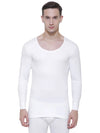 Bodycare Mens Thermal Tops Round Neck Full Sleeves Pack Of 1-White