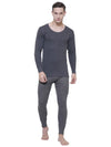 Bodycare Mens Thermal Tops Round Neck Full Sleeves Pack Of 1-Anthra Melange