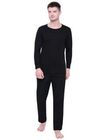 Bodycare Mens Thermal Tops Crew Neck Full Sleeves Pack Of 1-Black