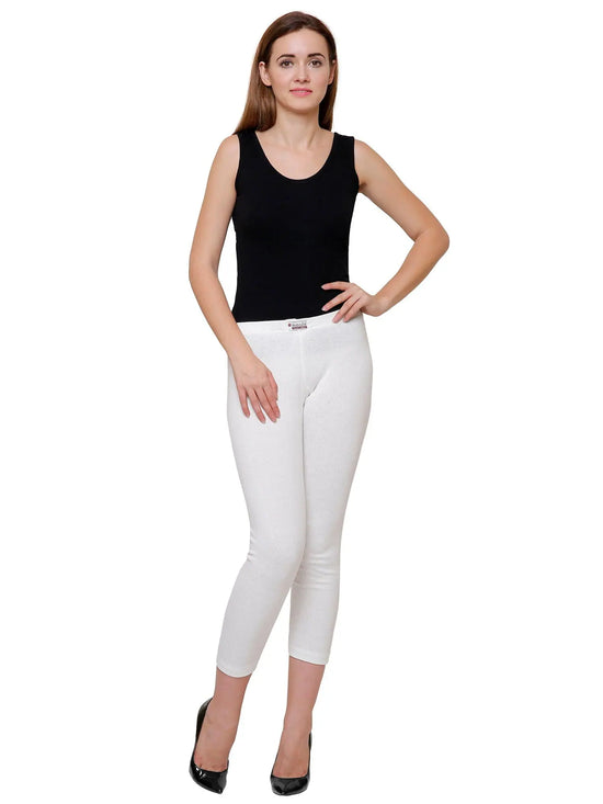 Bodycare Womens Thermal Bottoms Pack Of 1-White