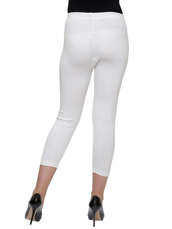 Bodycare Womens Thermal Bottoms Pack Of 1-White