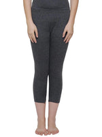 Dyca Womens Thermal Bottoms Pack Of 1-Grey Melange