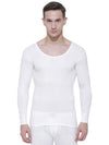 Bodycare Mens Top Assorted Round Neck Full Sleeves Pack Of 1-White