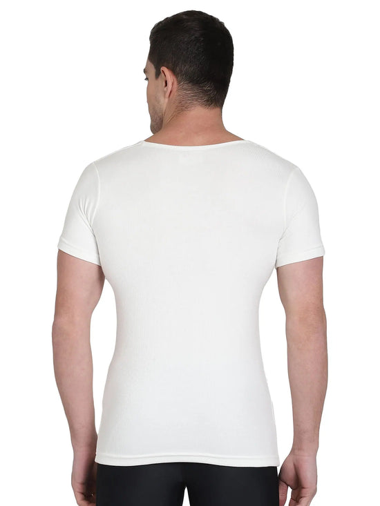 Dyca Men Thermal Best Pack Of 1-Off White