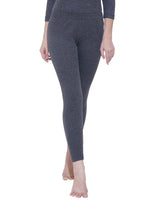 Dyca Womens Thermal Bottoms Pack Of 1-Charcoal Melange