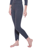 Dyca Womens Thermal Bottoms Pack Of 1-Charcoal Melange