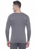 Dyca Mens Tops Round Neck Full Sleeves Pack Of 1-Grey Melange