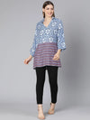 Multiprinted Casual Women Tunic