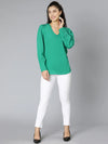 Pestalsolid Green Women Top