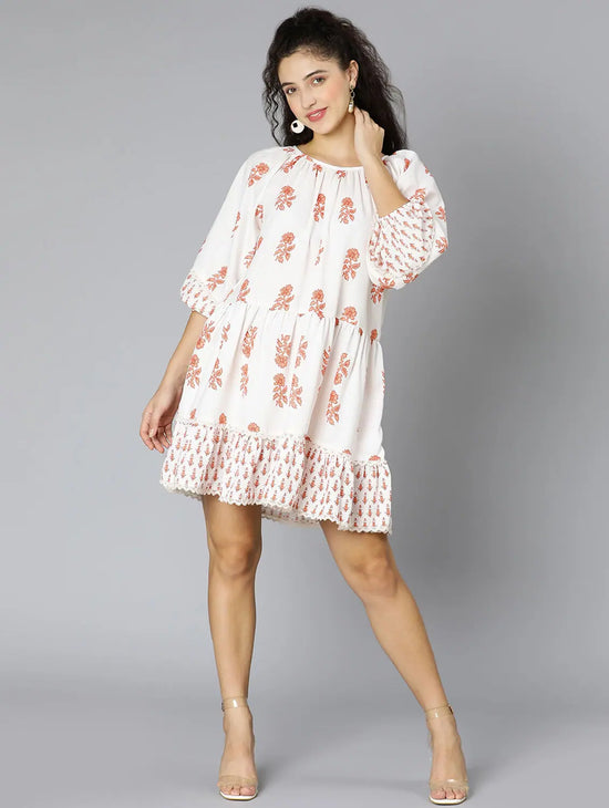 Prapz Of Floral Women Casual Dress