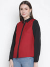 Red & Black Perky Women Shirt