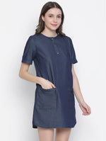 Pure Denim Short Women Dress