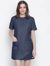 Pure Denim Short Women Dress