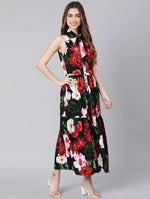 Fragrance Of Floral Print Women Dress