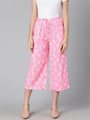 Dinky Pinky Floral Print Elasticated Women Pant