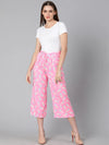 Dinky Pinky Floral Print Elasticated Women Pant