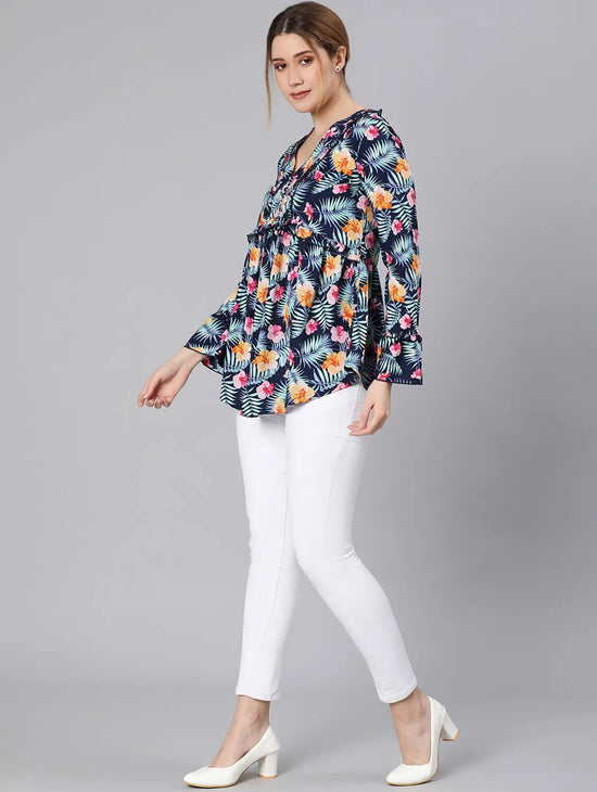 Gamble Of Colors Stylish Women Top