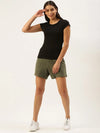 Women Green Assorted Essential Shorts