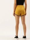 Women Yellow Lounge Essential Shorts