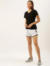 Women White Lounge Essential Shorts