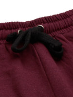 Women Maroon Lounge Essential Shorts