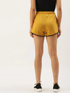 Women Bright Yellow Active Essential Shorts