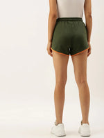 Women Green Pure Lounge Shorts