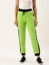 Women Lush Green Active Essential Track Pants